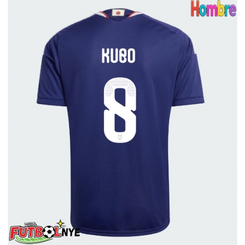 Camiseta Japón Takefusa Kubo #8 Primera Equipación Mundial 2026 manga corta